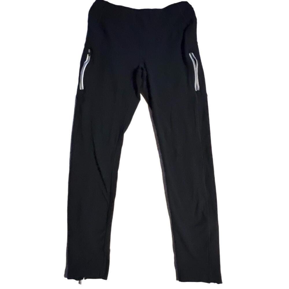 MOMDETTA PERFORMANCE. LUXURY WOMENS BLACK PULL ON PANTS SIZE M. BS